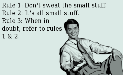 dont-sweat-the-small-stuff